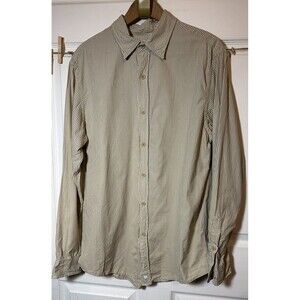 VTG Mens Ralph Lauren Polo Jeans Co. Shirt Medium Cotton Long Sleeve Button-up